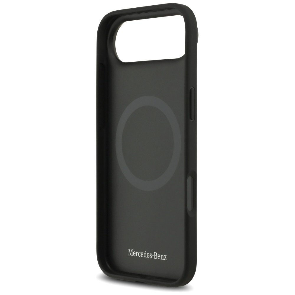 iPhone Air dėklas Mercedes Leather Star Pattern Stripes, MagSafe – juodas 6 iPhone Air dėklas Mercedes Leather Star Pattern Stripes, MagSafe – juodas 6