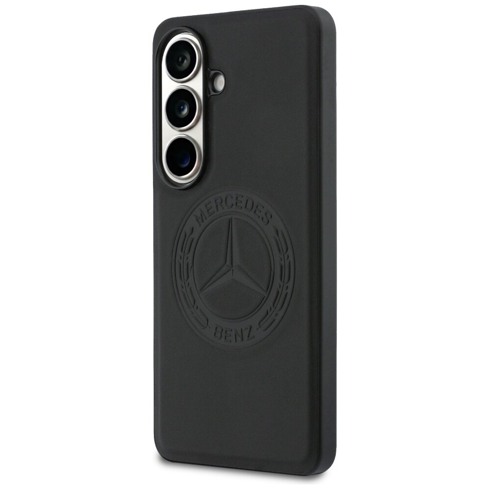 Samsung Galaxy S26 Mercedes Vintage Logo MagSafe dėklas – juodas 1