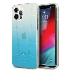 Dėklas Mercedes Originalus Mehcp12Lclgbl Iphone 12 Pro Max 6,7" Mėlynas