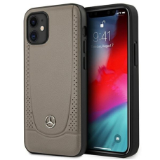 Originalus Mercedes dėklas Mehcp12Sarmbr Iphone 12 Mini rudas Urban Line