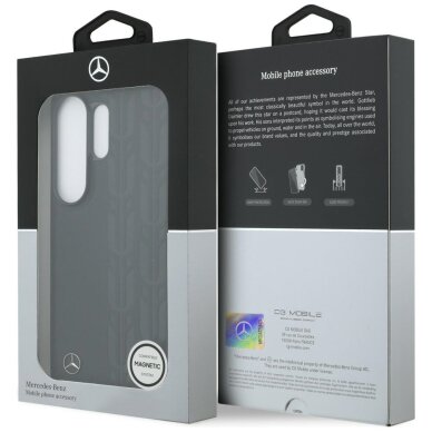 Samsung Galaxy S26 Ultra Mercedes Laurel Leaves MagSafe dėklas – juodas 7