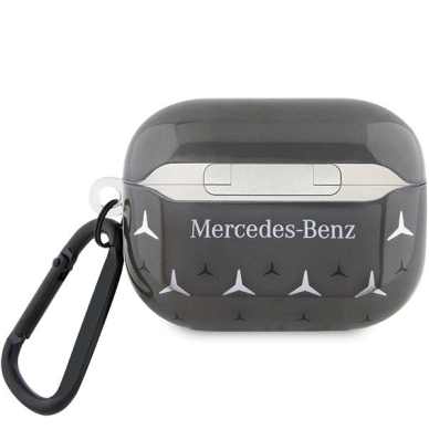 Mercedes MEAP8DPMGS AirPods Pro cover Juodas/Juodas Large Star Pattern 1