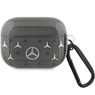 Mercedes MEAP8DPMGS AirPods Pro cover Juodas/Juodas Large Star Pattern