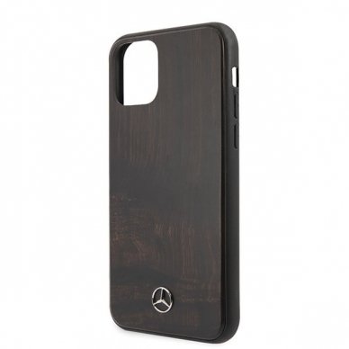 Originalus dėklas Mercedes MEHCN65VWOBR iPhone 11 Pro Max hard case tamsiai rudas Wood Line Rosewood (cdx22) USC056 2