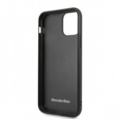 Originalus dėklas Mercedes MEHCN65VWOBR iPhone 11 Pro Max hard case tamsiai rudas Wood Line Rosewood (cdx22) USC056 3