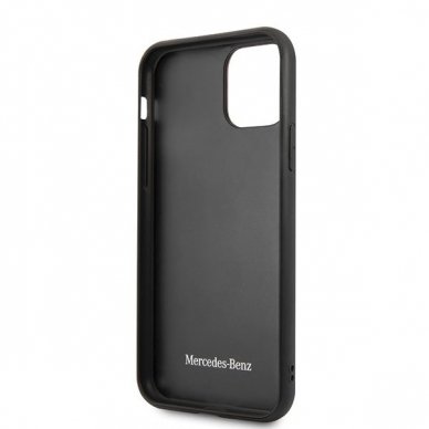 Originalus dėklas Mercedes MEHCN65VWOLB iPhone 11 Pro Max hard case rudas Wood Line Walnut (cdx22) USC056 3