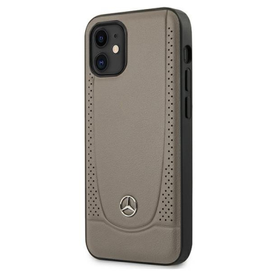 Originalus Mercedes dėklas Mehcp12Sarmbr Iphone 12 Mini rudas Urban Line 1 Originalus Mercedes dėklas Mehcp12Sarmbr Iphone 12 Mini rudas Urban Line 1