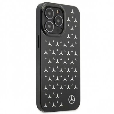 Originalus Mercedes dėklas MEHCP13LESPBK iPhone 13 Pro / 13 6,1" Juodas Silver Stars Pattern 3 Originalus Mercedes dėklas MEHCP13LESPBK iPhone 13 Pro / 13 6,1" Juodas Silver Stars Pattern 3
