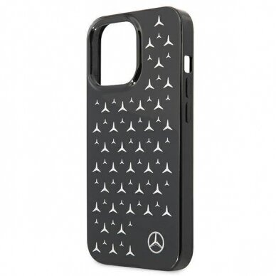Originalus Mercedes dėklas MEHCP13LESPBK iPhone 13 Pro / 13 6,1" Juodas Silver Stars Pattern 5 Originalus Mercedes dėklas MEHCP13LESPBK iPhone 13 Pro / 13 6,1" Juodas Silver Stars Pattern 5