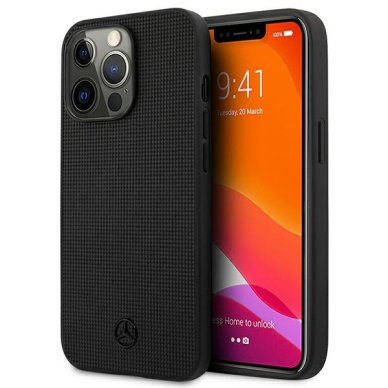 Dėklas Mercedes MEHCP13LMBLBK iPhone 13 Pro Juodas Dėklas Mercedes MEHCP13LMBLBK iPhone 13 Pro Juodas