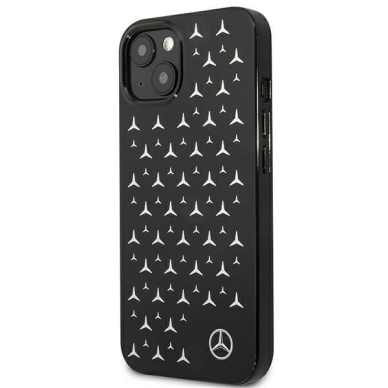 Originalus Mercedes dėklas MEHCP13SESPBK iPhone 13 mini 5,4" Juodas Silver Stars Pattern 1 Originalus Mercedes dėklas MEHCP13SESPBK iPhone 13 mini 5,4" Juodas Silver Stars Pattern 1
