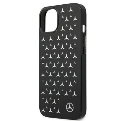 Originalus Mercedes dėklas MEHCP13SESPBK iPhone 13 mini 5,4" Juodas Silver Stars Pattern 5 Originalus Mercedes dėklas MEHCP13SESPBK iPhone 13 mini 5,4" Juodas Silver Stars Pattern 5