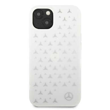 Dėklas Mercedes Silver Stars Pattern iPhone 13 mini 5,4" baltas MEHCP13SESPWH 2 Dėklas Mercedes Silver Stars Pattern iPhone 13 mini 5,4" baltas MEHCP13SESPWH 2