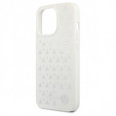 Dėklas Mercedes Silver Stars Pattern iPhone 13 Pro Max 6,7" baltas MEHCP13XESPWH 5 Dėklas Mercedes Silver Stars Pattern iPhone 13 Pro Max 6,7" baltas MEHCP13XESPWH 5
