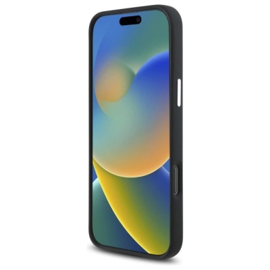 Dėklas Mercedes MEHMP16L23SUGDK iPhone 16 Pro 6.3 Juodas/Juodas hard Silicone Tonal Logo Wood Pattern MagSafe 4 Dėklas Mercedes MEHMP16L23SUGDK iPhone 16 Pro 6.3 Juodas/Juodas hard Silicone Tonal Logo Wood Pattern MagSafe 4