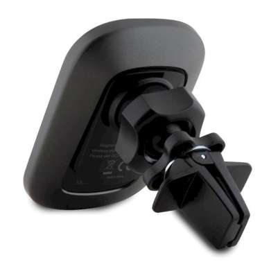 Mercedes MEWCCGSLK 15W induction holder for air vent/glass black/black Silver Stars MagSafe 2