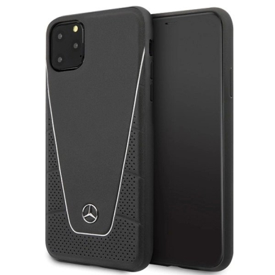 Mercedes Pattern Line iPhone 11 Pro Max Dėklas - Juodas