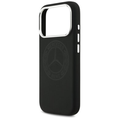 iPhone 17 Pro Mercedes Silicone Vintage Logo MagSafe dėklas – juodas 5 iPhone 17 Pro Mercedes Silicone Vintage Logo MagSafe dėklas – juodas 5
