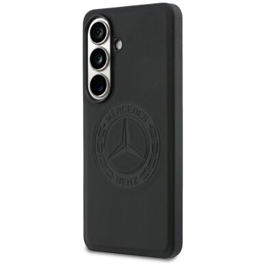Samsung Galaxy S26 Mercedes Vintage Logo MagSafe dėklas – juodas 1 Samsung Galaxy S26 Mercedes Vintage Logo MagSafe dėklas – juodas 1