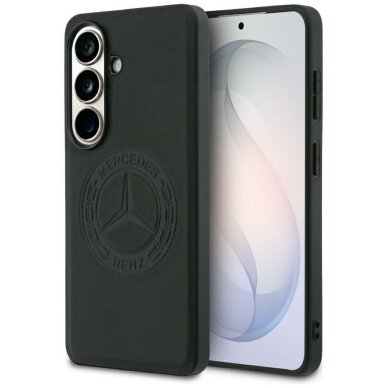 Samsung Galaxy S26 Mercedes Vintage Logo MagSafe dėklas – juodas Samsung Galaxy S26 Mercedes Vintage Logo MagSafe dėklas – juodas