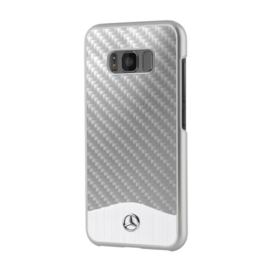 Mercedes Wave V Dėklas skirtas Samsung Galaxy S8+ - Sidabrinis