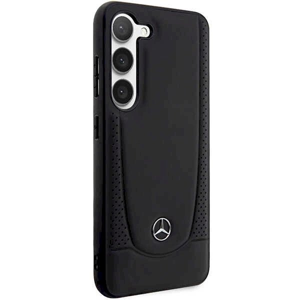 Samsung Galaxy S23 FE Dėklas Mercedes Leather Urban – juodas 3 Samsung Galaxy S23 FE Dėklas Mercedes Leather Urban – juodas 3