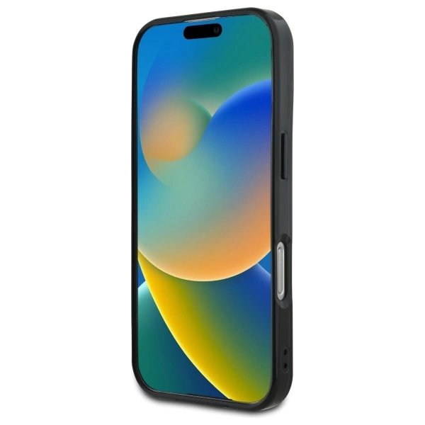 Dėklas Mercedes MB Double Layer Crossed Lines MagSafe iPhone 16 Pro - Juodas 4 Dėklas Mercedes MB Double Layer Crossed Lines MagSafe iPhone 16 Pro - Juodas 4