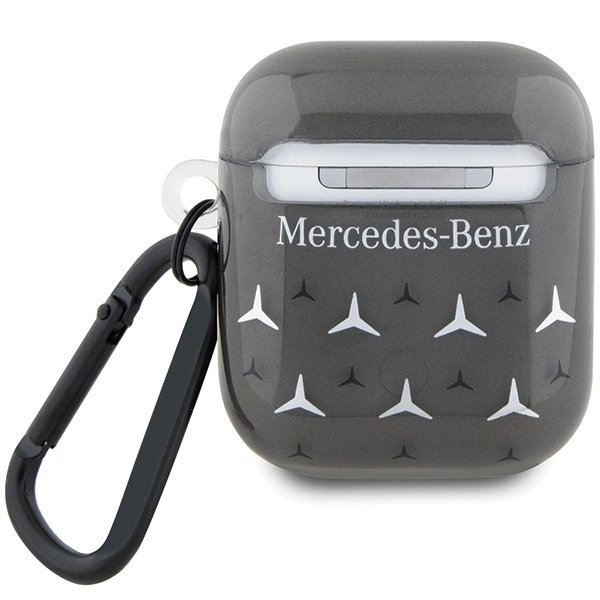 Mercedes MEA28DPMGS AirPods 1/2 cover Juodas/Juodas Large Star Pattern 1