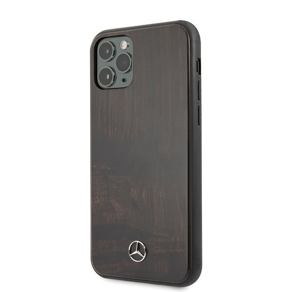 Originalus dėklas Mercedes MEHCN58VWOBR iPhone 11 Pro hard case rudas Wood Line Rosewood (zuk98) USC057 1
