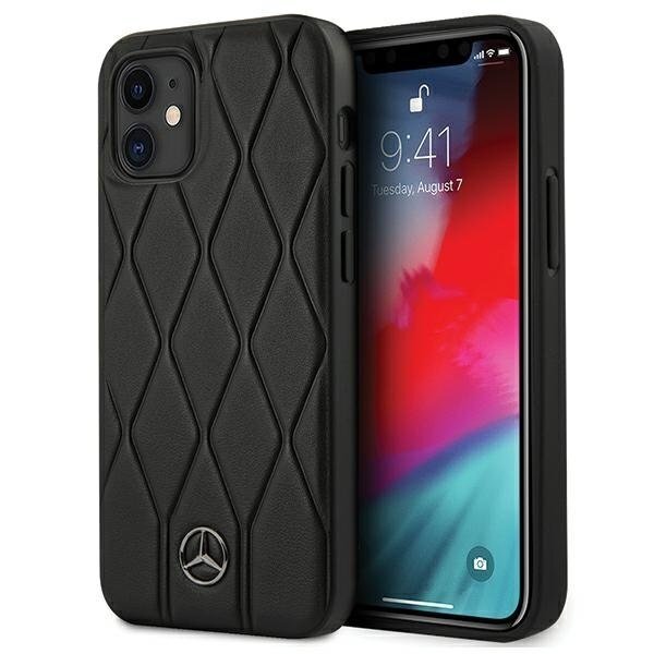 Originaus Mercedes Dėklas Mehcp12Smulbk Iphone 12 Mini Juodas Wave Line Originaus Mercedes Dėklas Mehcp12Smulbk Iphone 12 Mini Juodas Wave Line