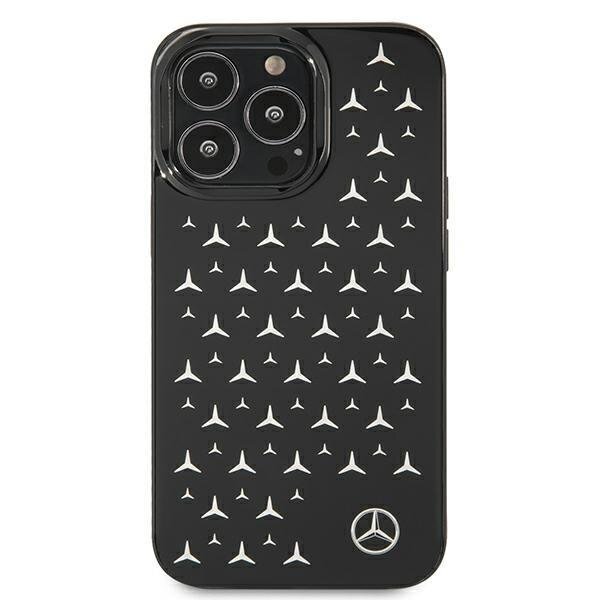 Originalus Mercedes dėklas MEHCP13LESPBK iPhone 13 Pro / 13 6,1" Juodas Silver Stars Pattern 2 Originalus Mercedes dėklas MEHCP13LESPBK iPhone 13 Pro / 13 6,1" Juodas Silver Stars Pattern 2