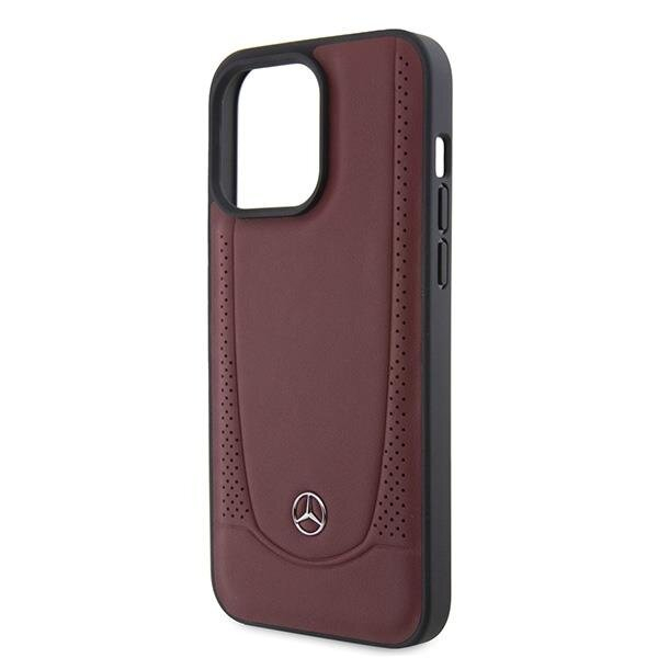 Originalus dėklas Mercedes MEHCP15XARMRE iPhone 15 Pro Max 6.7  red/red hardcase Leather Urban Bengale 5 Originalus dėklas Mercedes MEHCP15XARMRE iPhone 15 Pro Max 6.7  red/red hardcase Leather Urban Bengale 5