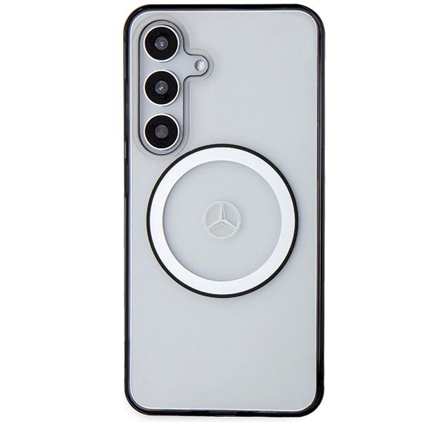 Mercedes Printed Logo MagSafe Dėklas Samsung Galaxy S24 - Permatomas 2 Mercedes Printed Logo MagSafe Dėklas Samsung Galaxy S24 - Permatomas 2