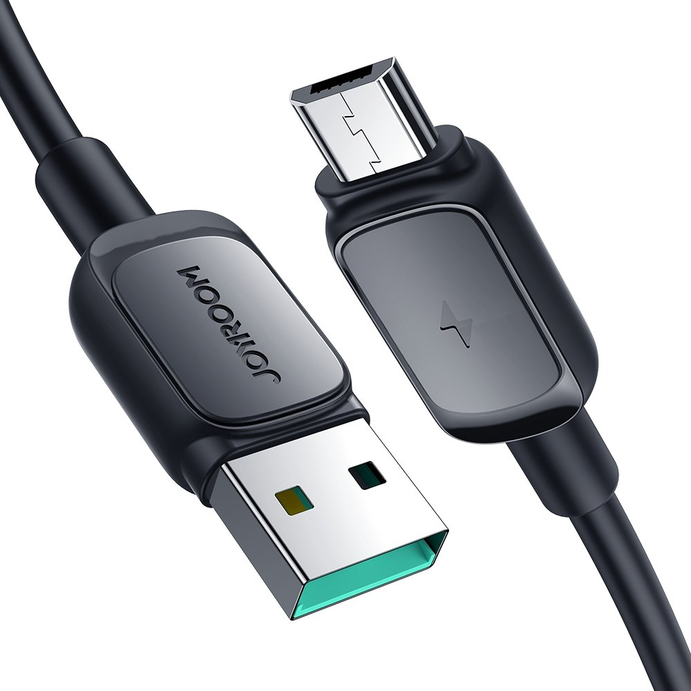 Micro USB cable - USB 2.4A 2m Joyroom S-AM018A14 - Juodas Micro USB cable - USB 2.4A 2m Joyroom S-AM018A14 - Juodas
