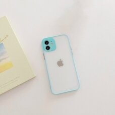Dėklas Milky Case iPhone 12 Pro Max Mėlynas