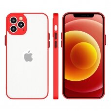 Dėklas Milky Case iPhone 13 Pro Raudonas