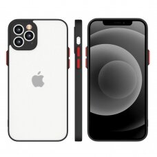 Dėklas Milky Case iPhone SE 2020 / iPhone 8 / iPhone 7 Juodas