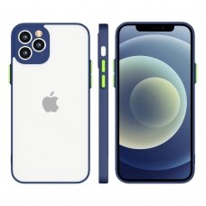 Dėklas Milky Case iPhone SE 2020 / iPhone 8 / iPhone 7 Tamsiai Mėlynas
