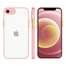Dėklas Milky Case iPhone SE 2020 / iPhone 8 / iPhone 7 Rožinis