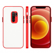 Dėklas Milky Case Xiaomi Redmi 9 Raudonas