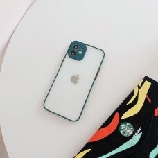 Dėklas Milky Case Xiaomi Redmi Note 10 Pro Tamsiai žalias
