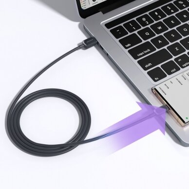 Micro USB cable - USB 2.4A 2m Joyroom S-AM018A14 - Juodas 5
