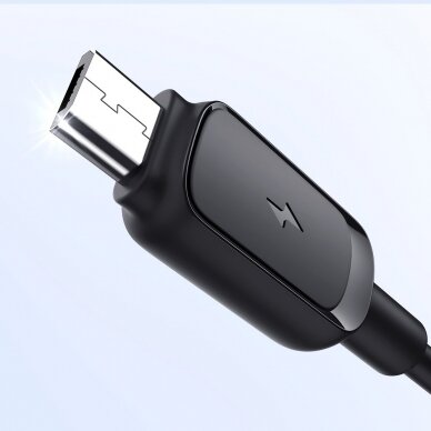 Micro USB cable - USB 2.4A 2m Joyroom S-AM018A14 - Juodas 7