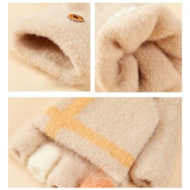 Miltenki winter Pirštinės - Mėlynas 1 Miltenki winter Pirštinės - Mėlynas 1