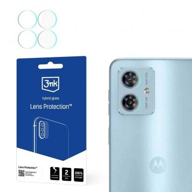 Motorola Moto G54 - 3mk kameros apsauga Lens Protection™ Motorola Moto G54 - 3mk kameros apsauga Lens Protection™