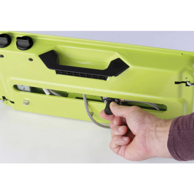 MOVE Kempingo viryklė su 2 degikliais, skirta dujų balionėliams + reguliuojamas degiklis 4.6kW 4