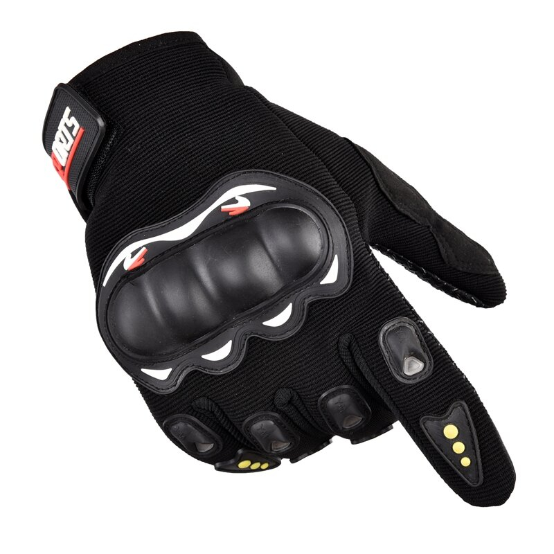Motorcycle phone Pirštinės su knuckle protector – Juodas 1 Motorcycle phone Pirštinės su knuckle protector – Juodas 1