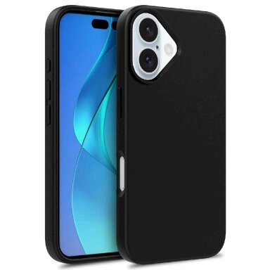 Multiple Color Wheat Case for iPhone 16 Pro - juodas Multiple Color Wheat Case for iPhone 16 Pro - juodas
