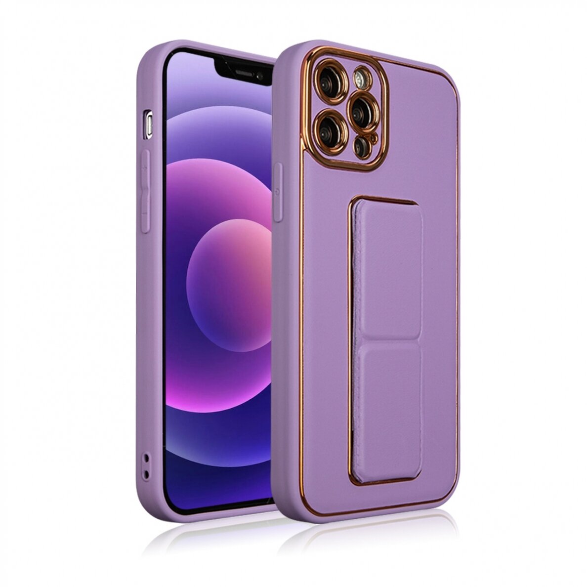 Dėklas New Kickstand Case iPhone 12 Pro Violetinis 1 Dėklas New Kickstand Case iPhone 12 Pro Violetinis 1