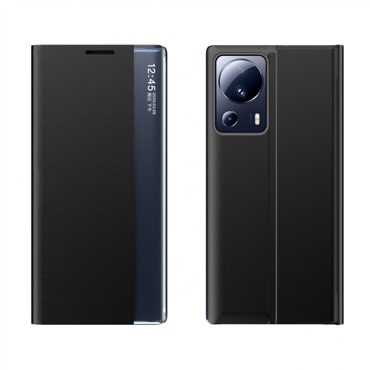 Dėklas New Sleep Xiaomi 13 Lite Juodas Dėklas New Sleep Xiaomi 13 Lite Juodas